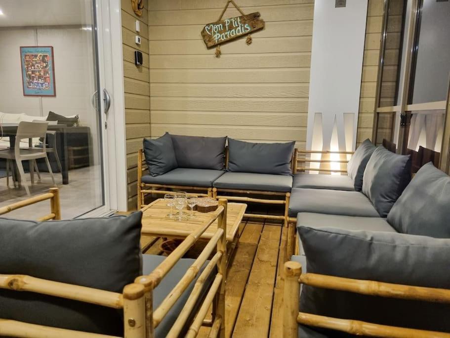 La Cabane 27 ~ Chalet Cosy Au Bord Du Lac De Peyre ลาบูแอร์ ภายนอก รูปภาพ