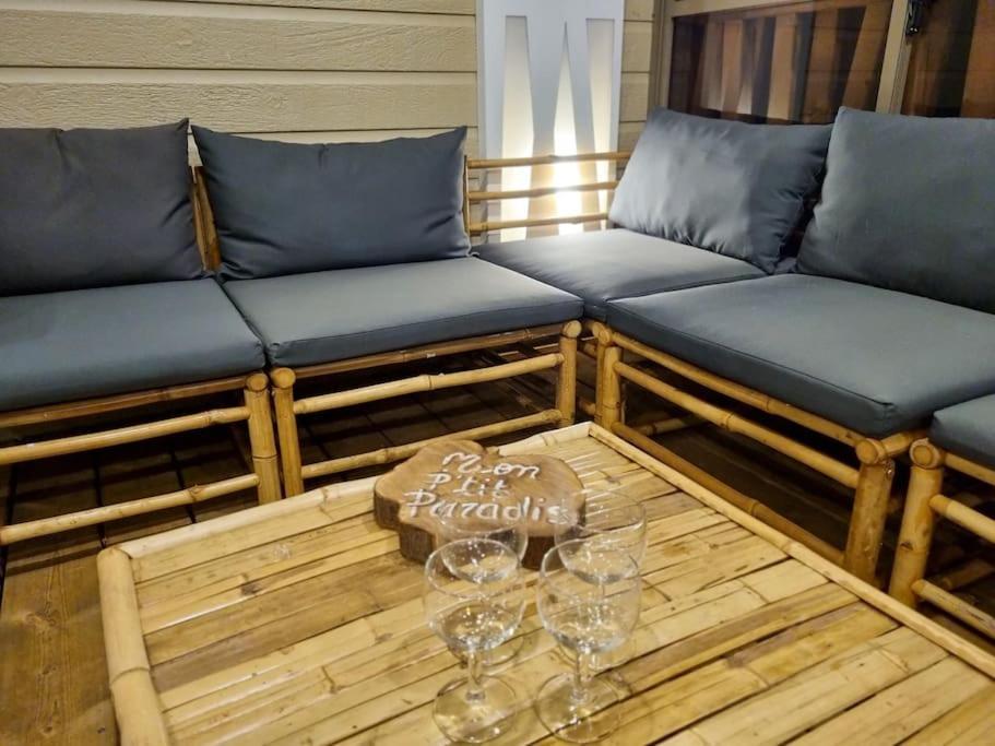La Cabane 27 ~ Chalet Cosy Au Bord Du Lac De Peyre ลาบูแอร์ ภายนอก รูปภาพ