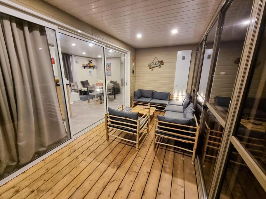 La Cabane 27 ~ Chalet Cosy Au Bord Du Lac De Peyre ลาบูแอร์ ภายนอก รูปภาพ