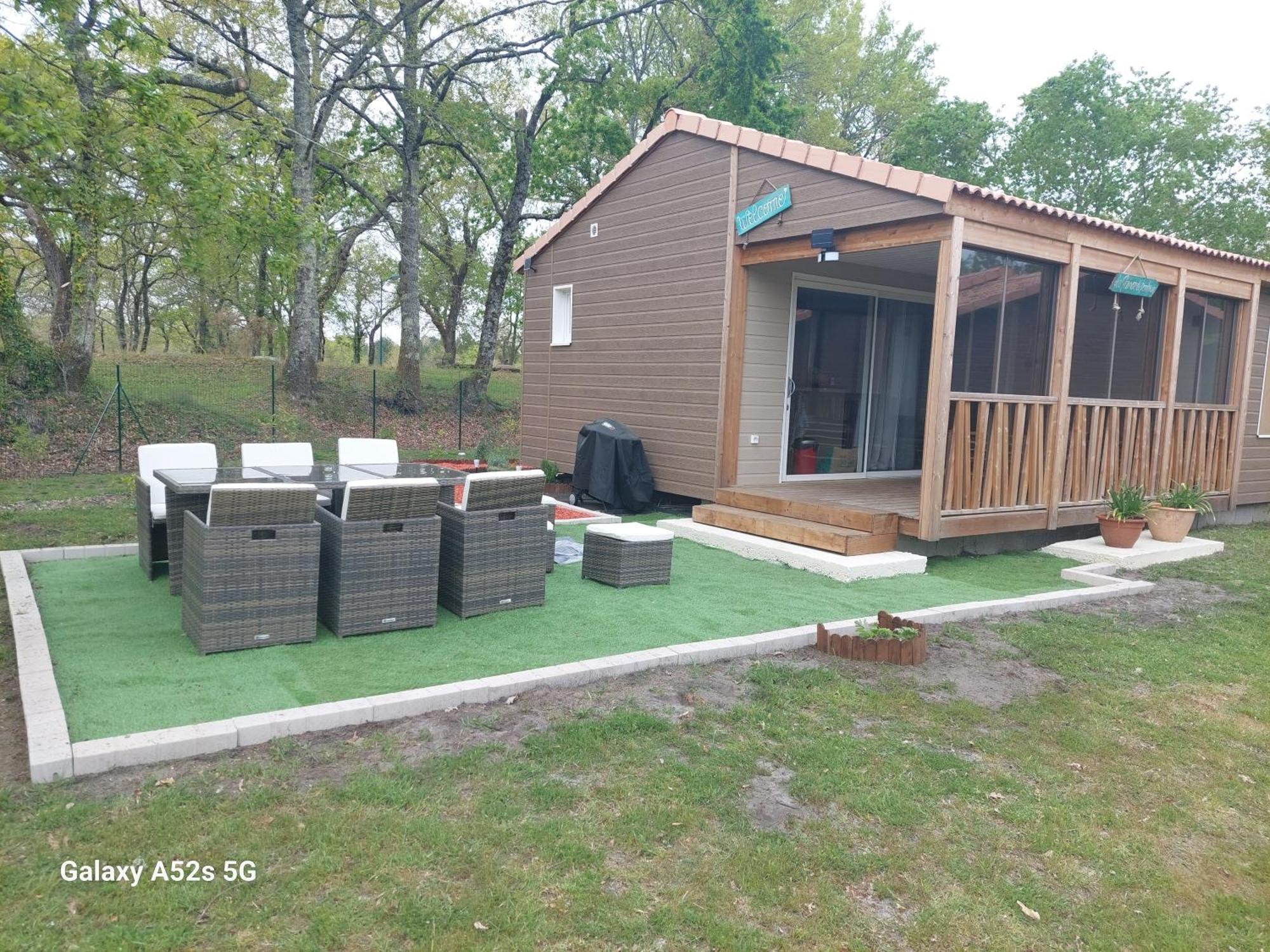 La Cabane 27 ~ Chalet Cosy Au Bord Du Lac De Peyre ลาบูแอร์ ภายนอก รูปภาพ